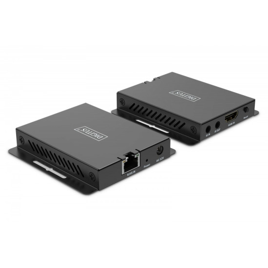 Przedłużacz/Extender HDMI 4K120Hz 40m po skrętce HDCP 2.3 IR EDID (zestaw)