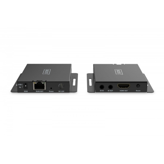 Przedłużacz/Extender HDMI 4K120Hz 40m po skrętce HDCP 2.3 IR EDID (zestaw)