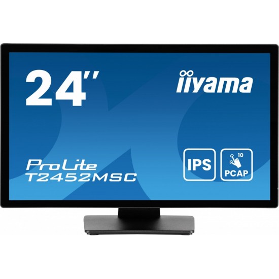 Monitor 24 cale T2452MSC-B1AG 10 PKT. POJ,IPS,HDMI,DP,2x1W,7H,2xUSB, 400cd/m2,AG-(Anti Glare) Monitor 24 cale T2452MSC-B1AG 10 PKT. POJ,IPS,HDMI,DP,2x1W,7H,2xUSB, 400cd/m2,AG-(Anti Glare)