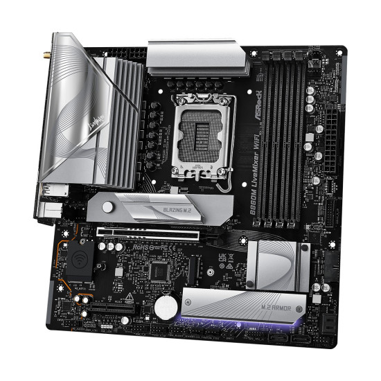 Płyta główna B860M LIVEMIXER WIFI s1 851 4DDR5 mATX 