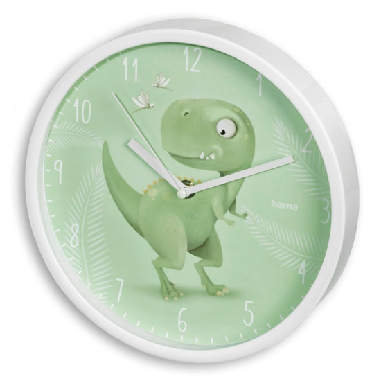 Zegar ścienny Dino dziecięcy 25cm 