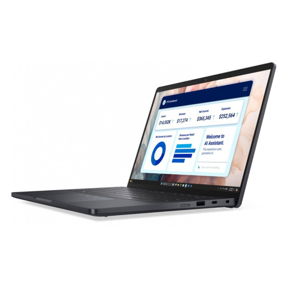 Laptop Dell Pro 13 Premium PA13250/Ultra 7 266V/16GB/512GB SSD Gen4 CL35/13.3 FHD+/Arc/FgrPr/Cams&Mic/WLAN+BT/Backlit Kb/3C/vPro/3YPS Magnesium