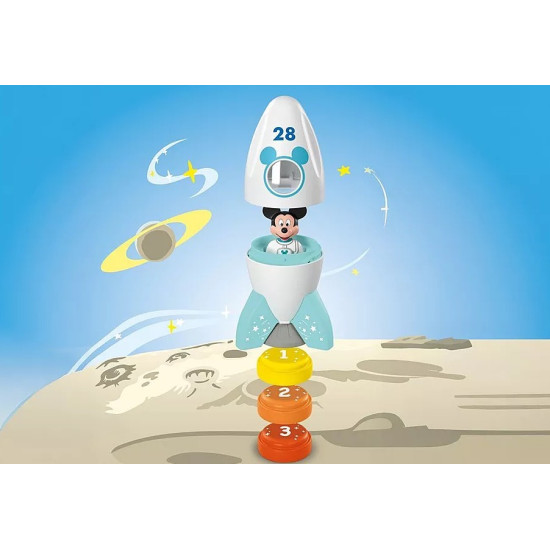Zestaw z figurkami JUNIOR & Disney Kosmiczna przygoda Myszki Miki