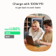 Kabel USB-C-USB-C PowerStream 100W oplot 1,2m czarny