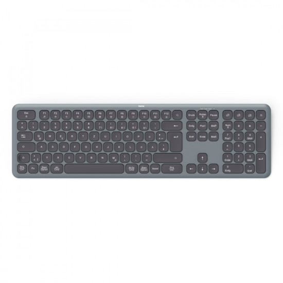 Zestaw klawiatura i mysz WKM-550 Czarno-szara
