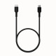 Kabel USB-C-USB-C PowerFlex 100W silikonowy 1.2m czarny
