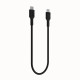 Kabel USB-C-USB-C PowerFlex 100W silikonowy 1.2m czarny