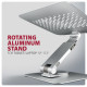 STND-LR Podstawa do laptopów aluminiowa 10-16