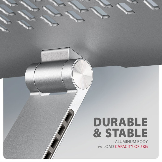 STND-LR Podstawa do laptopów aluminiowa 10-16