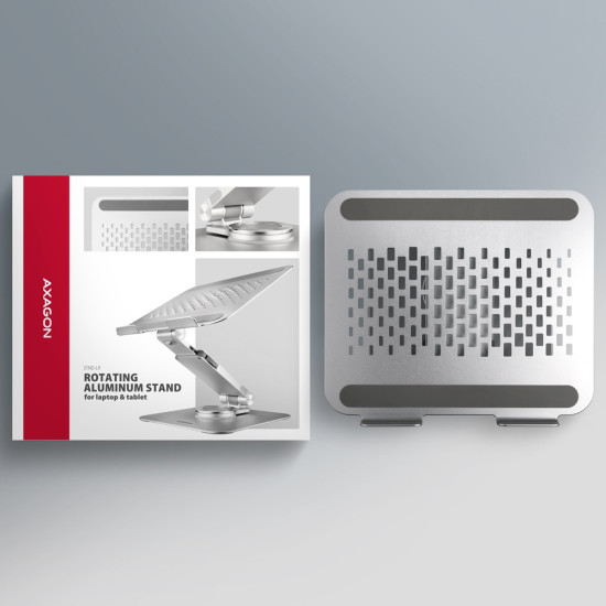 STND-LR Podstawa do laptopów aluminiowa 10-16
