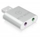 Adapter IB-AC527 USB na Audio Adapter IB-AC527 USB na Audio