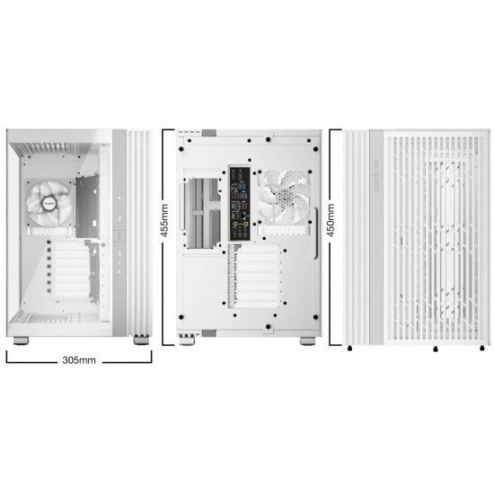 Obudowa Light Base 600 LX White