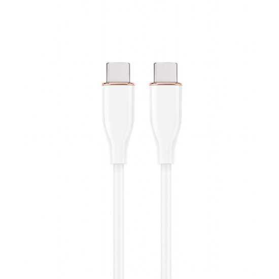 Kabel USB C(M) do USB C(M) 1.5M biały