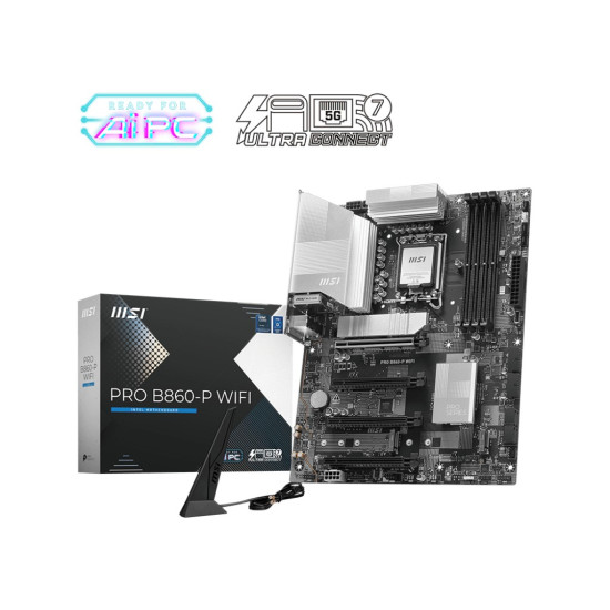 Płyta główna PRO B860-P WIFI s1851 4DDR5 ATX 