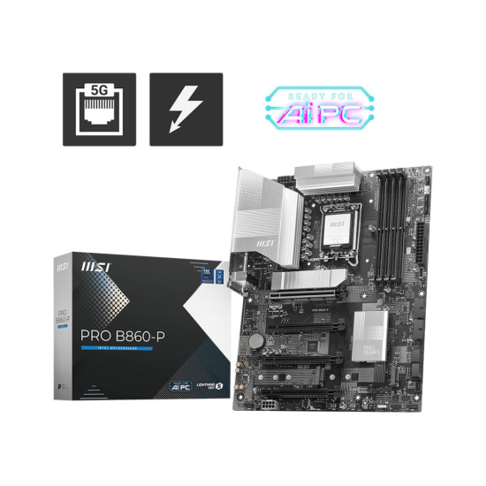 Płyta główna PRO B860-P s1851 4DDR5 ATX 