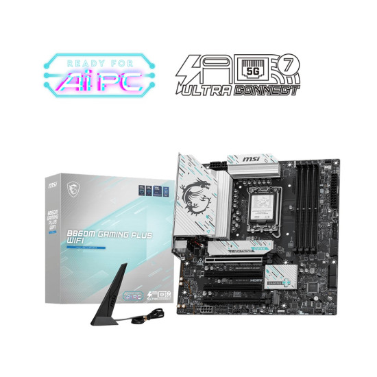 Płyta główna B860M GAMING PLUS WIFI s1851 4DDR5 ATX