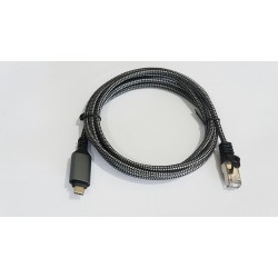 Kabel USB C - RJ-45 3 m  kat.6, 1 Gbit 