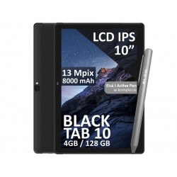 Tablet BlackTAB10 4/128GB 4G LTE 10 cali Czarny