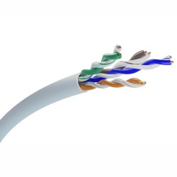 Kabel sieciowy CAT5E UTP(U/UTP) V2 wewnętrzny skrętka 50M