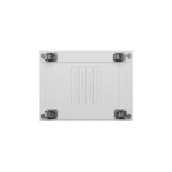 Szafa instalacyjna rack stojąca 19 cali 42U 600x800 drzwi perforowane LCD szara (Flat pack)