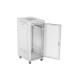 Szafa instalacyjna rack stojąca 19 cali 27U 600x800 drzwi perforowane LCD szara (Flat pack)