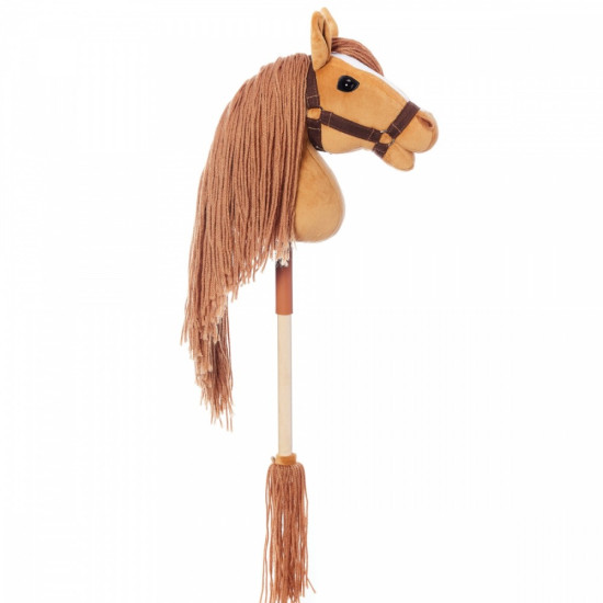 Koń na kiju Hobby Horse HOPPIHORSE A3 Chestnut - brąz, maść kasztanowata