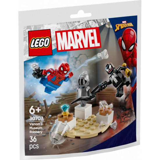 Klocki Super Heroes 30707 Napad Venoma na muzeum