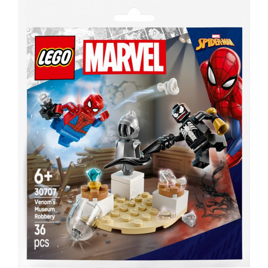 Klocki Super Heroes 30707 Napad Venoma na muzeum
