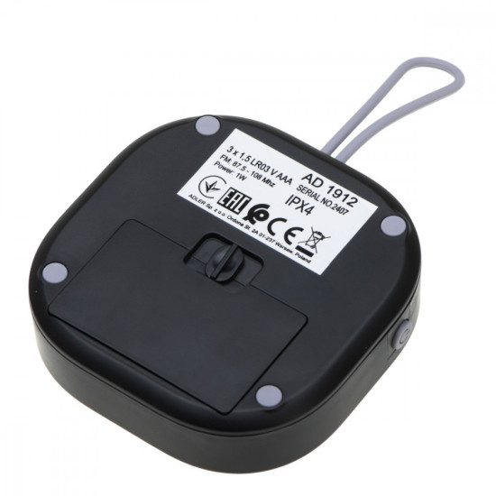 *ADLER AD1912 Radio FM wodoodporne 