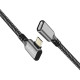 Kabel USB3.2 gen2 TypeC do USB-C/F, PD, 1m 