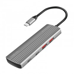 Hub USB3.2 Gen2,2xUSB-A , 5X USB-C, PD. 100W 