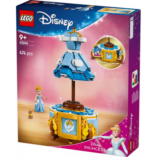Klocki Disney 43266 Suknia Kopciuszka 