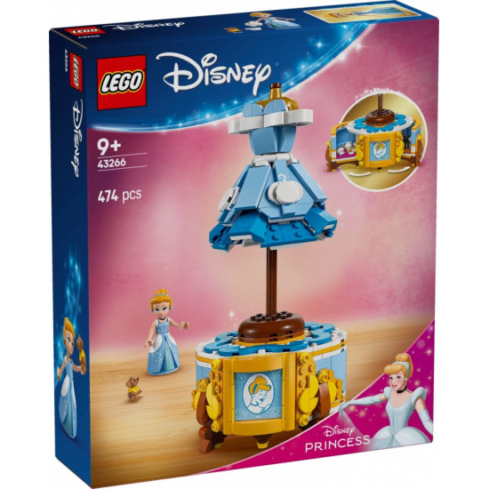Klocki Disney 43266 Suknia Kopciuszka 