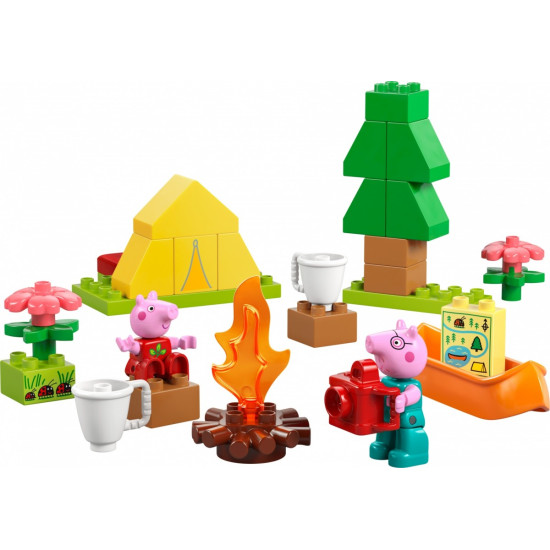 Klocki DUPLO Peppa Pig 10452 Wyprawa na biwak 