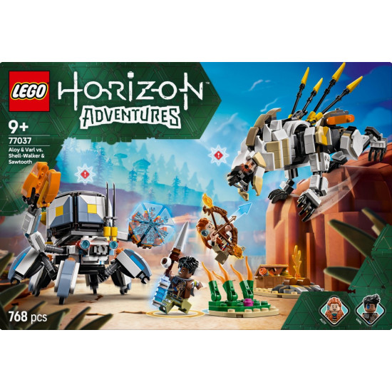 Klocki Horizon 77037 Aloy i Varl kontra krabołaz i piłoząb