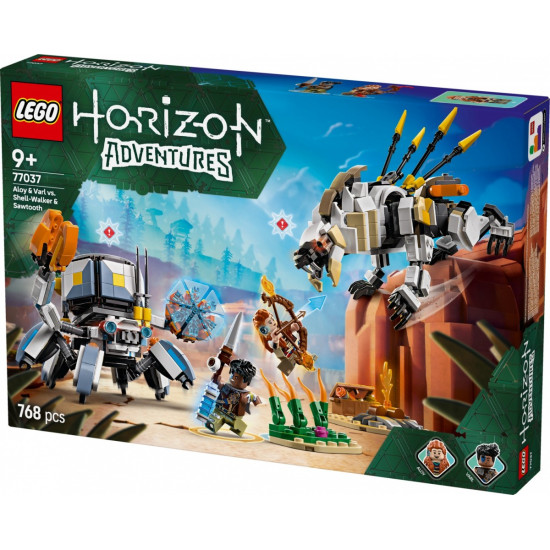 Klocki Horizon 77037 Aloy i Varl kontra krabołaz i piłoząb