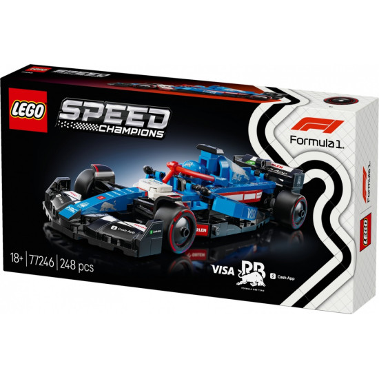 Klocki Speed Champions 77246 Bolid F1 Visa Cash App RB VCARB 01 