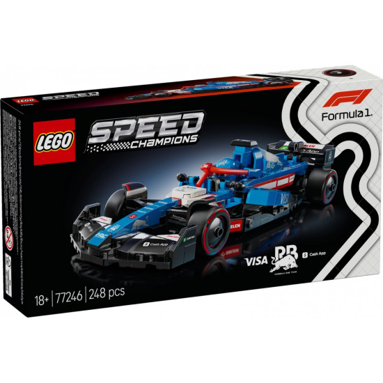 Klocki Speed Champions 77246 Bolid F1 Visa Cash App RB VCARB 01 