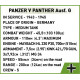 Klocki Panzer V Panther G Pudel 1133 klocków