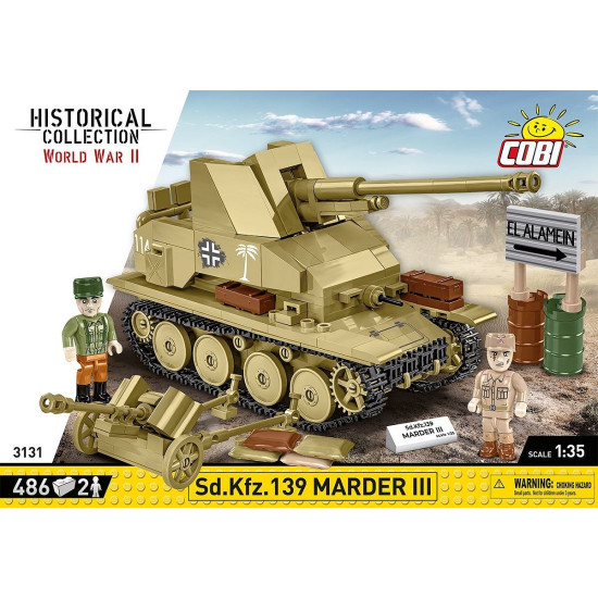 Klocki Sd.Kfz. Marder III 486 klocków