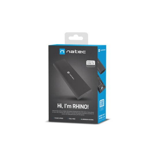 Obudowa SSD zewnętrzna NATEC RHINO M.2 NVME USB-C 3.1 GEN 2 