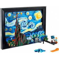 Klocki Ideas 21333 Gwiaździsta noc Vincenta van Gogha 