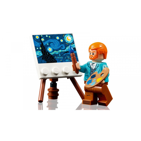 Klocki Ideas 21333 Gwiaździsta noc Vincenta van Gogha 