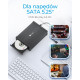 Obudowa ICY BOX IB-525-U3 1x 5,25 SATA DVD/Blue-Ray, czarna 