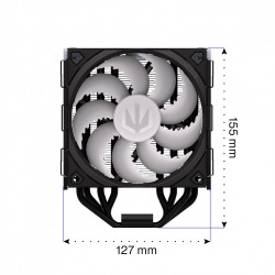 Chłodzenie procesora Fera 5 Black ARGB EY3A012 