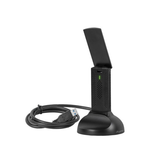 Karta sieciowa bezprzewodowa WIFI NC-3000-WI USB 3.0 AX3000 TRI-BAND 2 wewnętrzne anteny 
