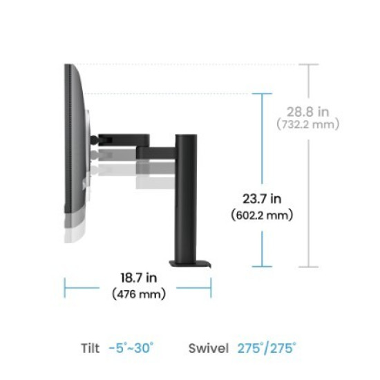 Monitor 28 cali RD280UA 4K IPS 5ms/IPS/1200:1/HDMI/DP 