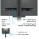 Monitor 28 cali RD280UA 4K IPS 5ms/IPS/1200:1/HDMI/DP 