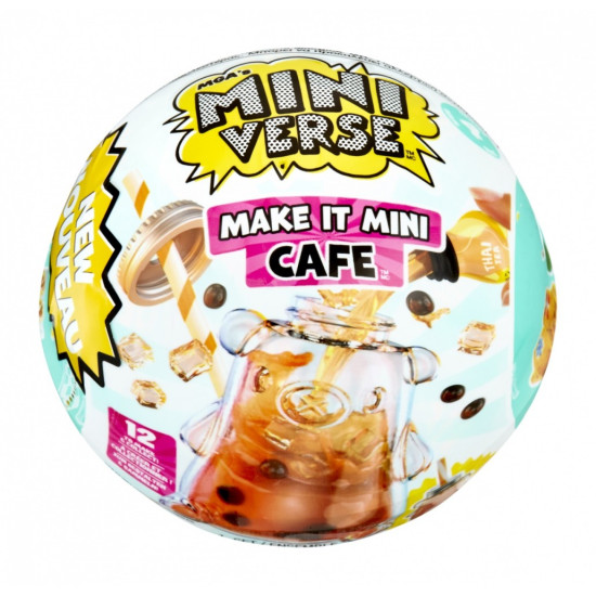 Figurki Miniverse Make It Mini Foods: Cafe 1 sztuka 