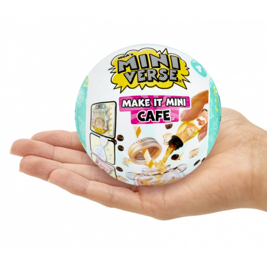 Figurki Miniverse Make It Mini Foods: Cafe 1 sztuka 